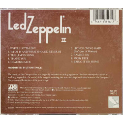Led Zeppelin 1969 240 037 II CD Begagnat