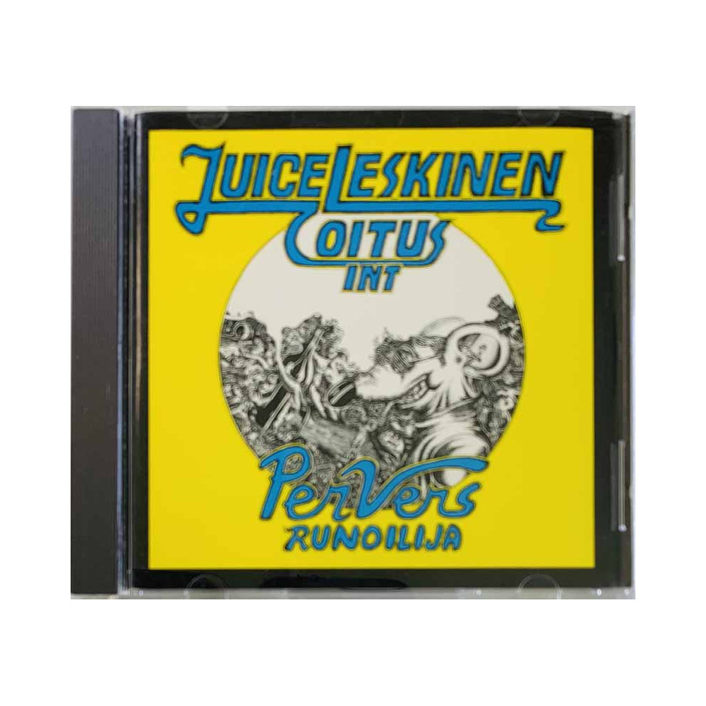 Leskinen Juice & Coitus Int CD Per Vers Runoilija  kansi EX- levy EX Käytetty CD