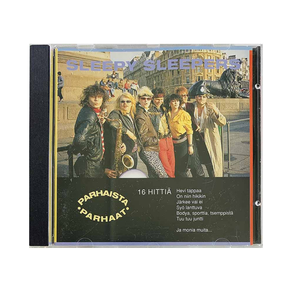 Sleepy Sleepers CD Parhaista Parhaat - 16 hittiä  kansi EX- levy EX- Käytetty CD