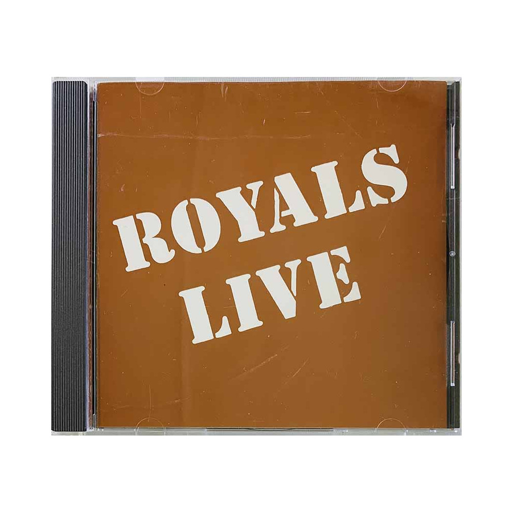 Royals CD Live  kansi EX- levy VG+ Käytetty CD