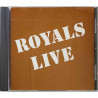 Royals CD Live  kansi EX- levy VG+ Käytetty CD