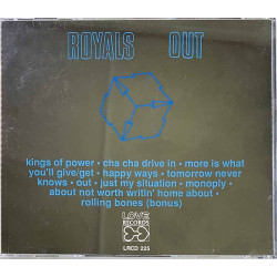 Royals CD Out  kansi EX- levy EX Käytetty CD