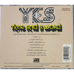 Yes 1970 7567-81449-2 Time And A Word CD Begagnat