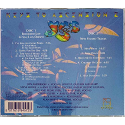 Yes CD Keys To Ascension 2 2CD  kansi EX- levy EX Käytetty CD