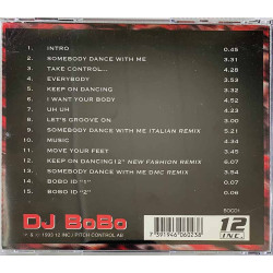 DJ BoBo CD Dance With Me  kansi EX levy EX Käytetty CD