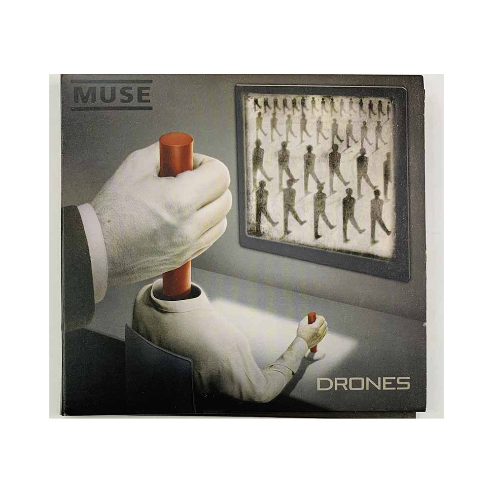 Muse CD Drones  kansi EX levy EX- Käytetty CD