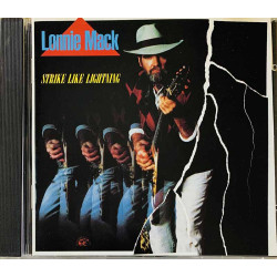 Mack Lonnie, Stevie Ray Vaughan CD Strike Like Lightning  kansi EX levy EX Käytetty CD