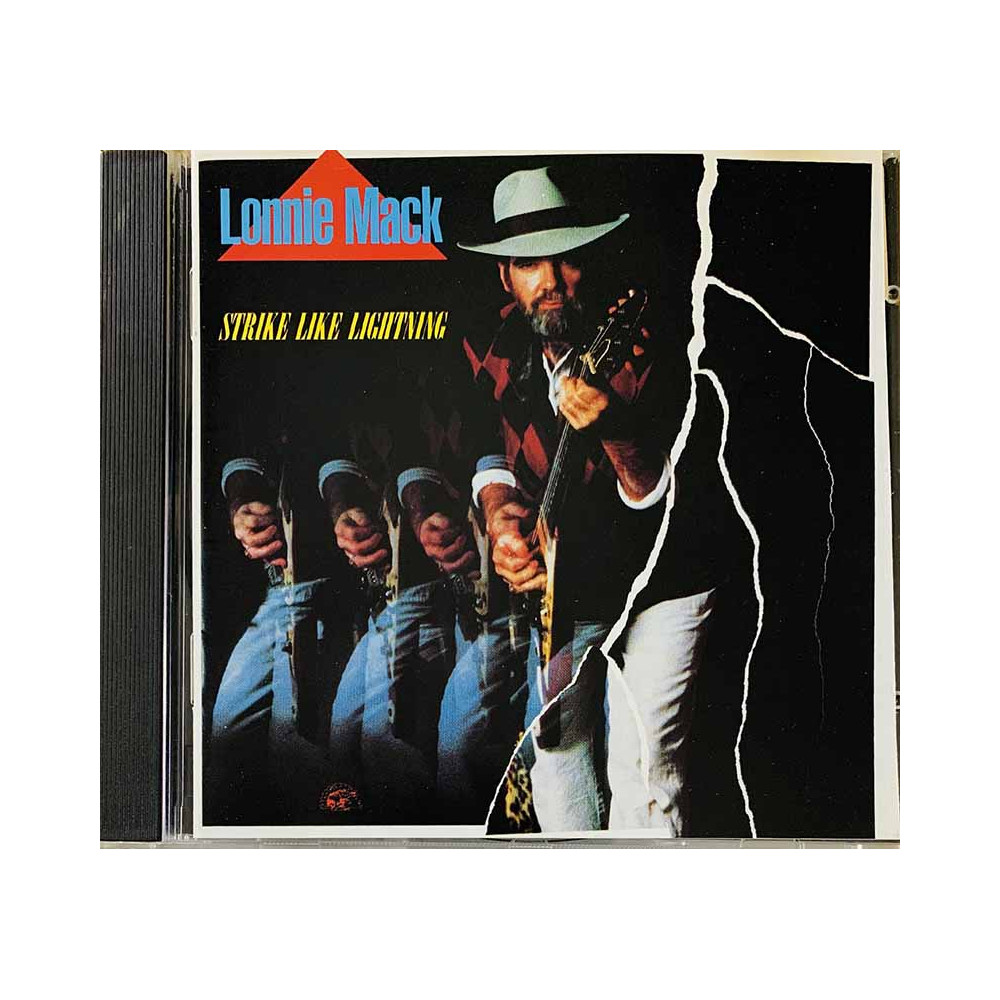 Mack Lonnie, Stevie Ray Vaughan CD Strike Like Lightning  kansi EX levy EX Käytetty CD