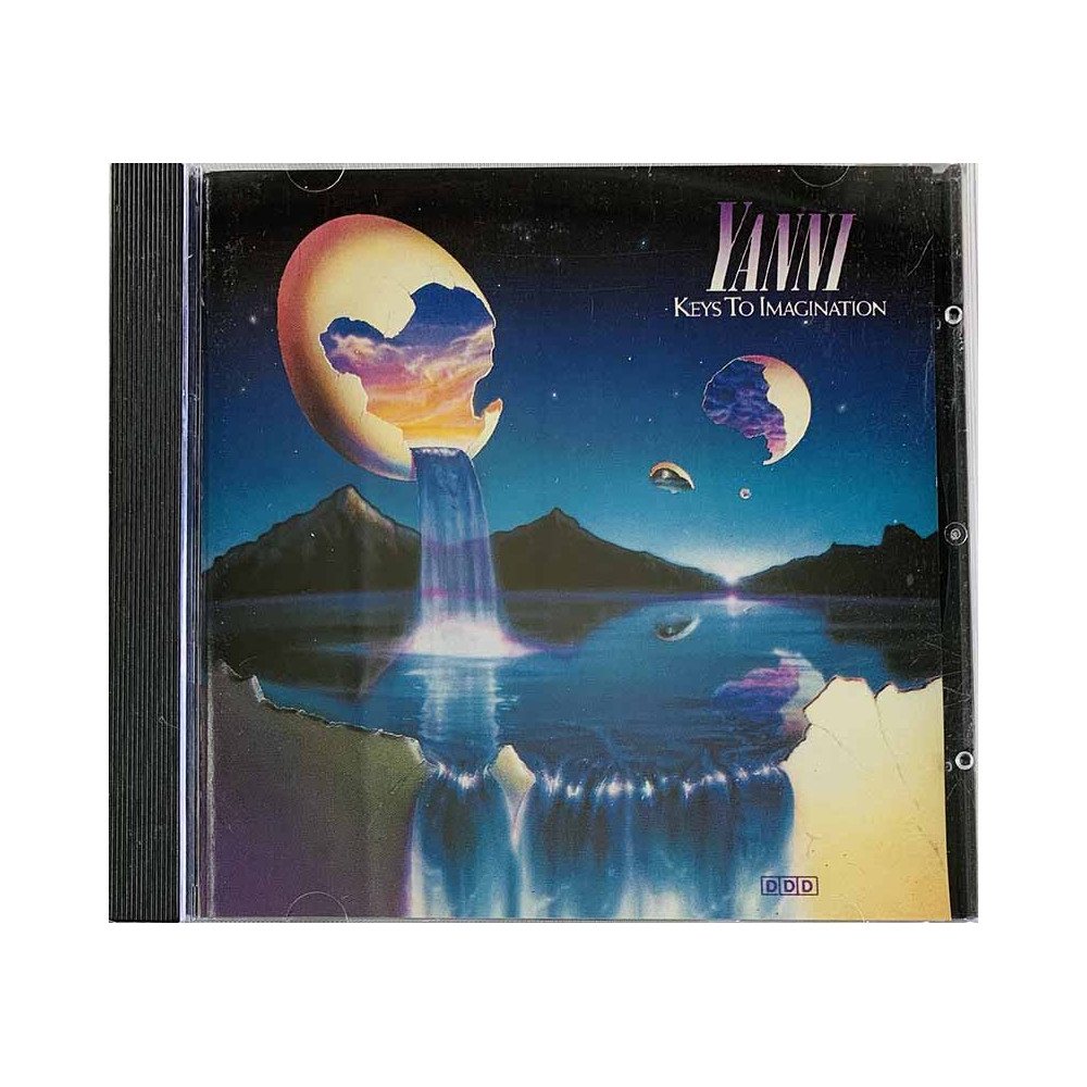 Yanni CD Keys to imagination  kansi EX levy EX Käytetty CD