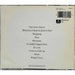 Pet Shop Boys 1987 CDP 7 46972 2 Actually CD Begagnat