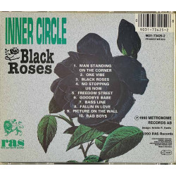 Inner Circle CD Black roses  kansi VG+ levy EX Käytetty CD