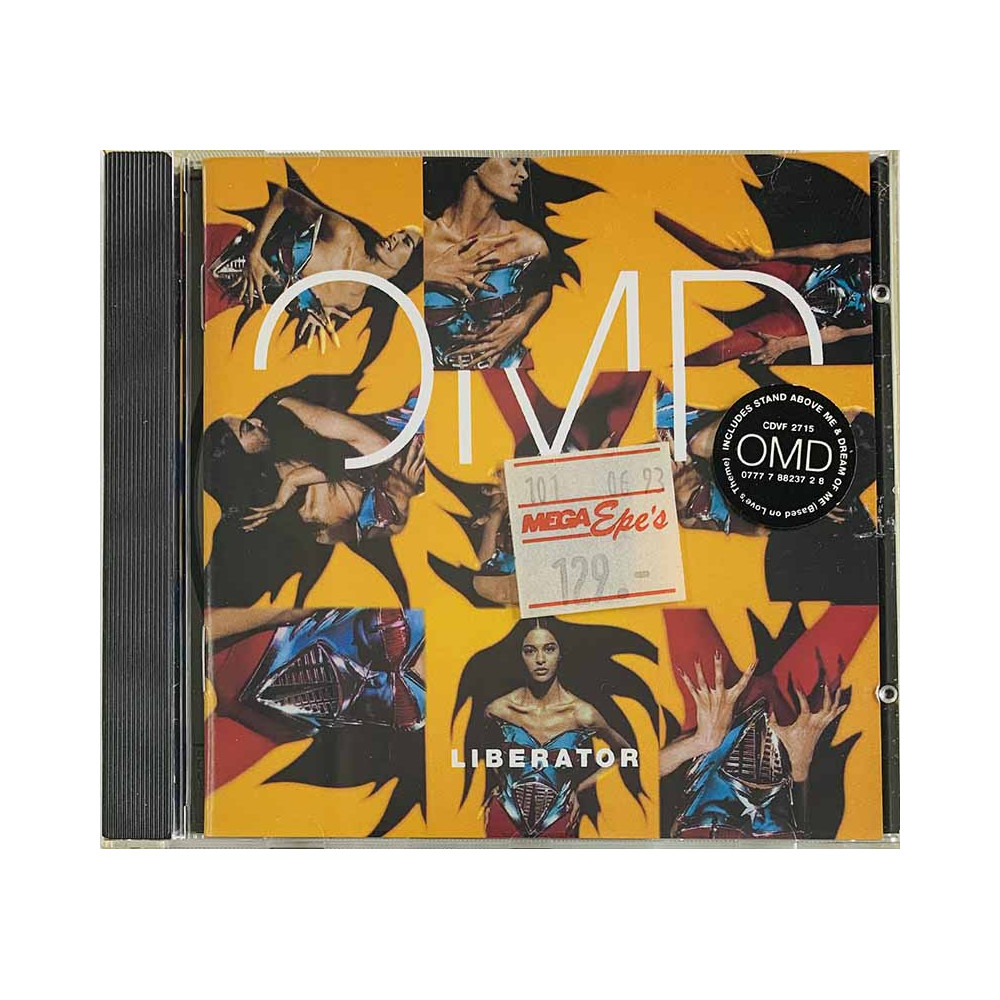 OMD CD Liberator  kansi EX levy EX Käytetty CD