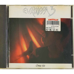 Eurooppa 3 CD Oma tie  kansi EX levy EX Käytetty CD