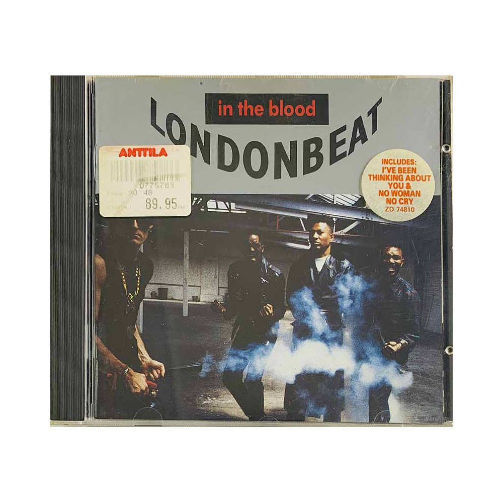 Londonbeat 1990 ZD74810 In The Blood CD Begagnat