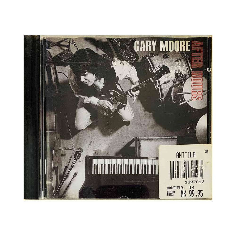 Moore Gary CD After hours  kansi EX levy EX Käytetty CD