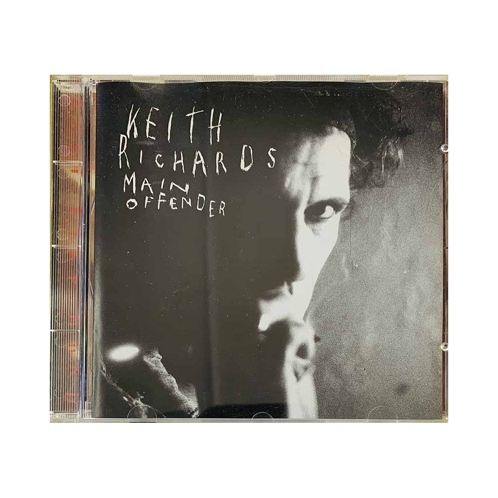 Richards Keith CD Main offender  kansi EX levy EX Käytetty CD