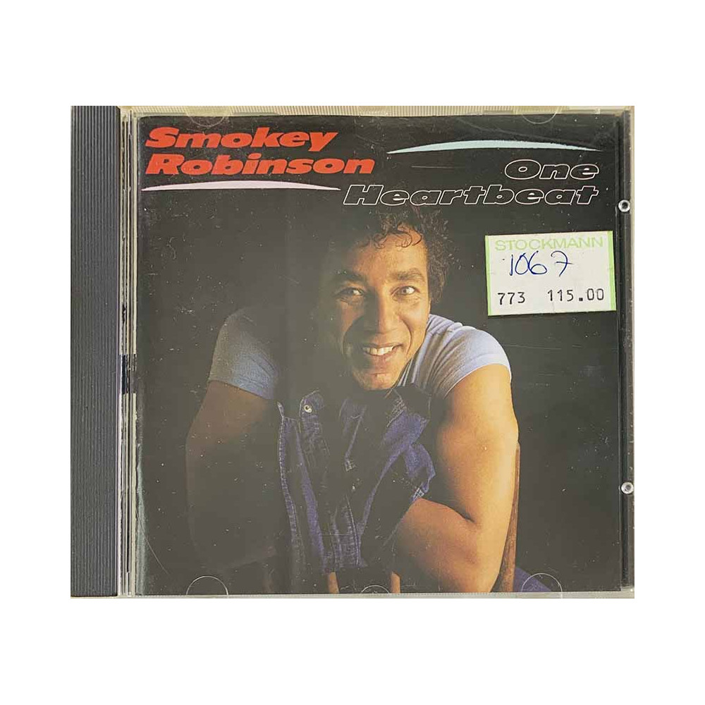 Robinson Smokey CD One Heartbeat  kansi EX levy EX Käytetty CD
