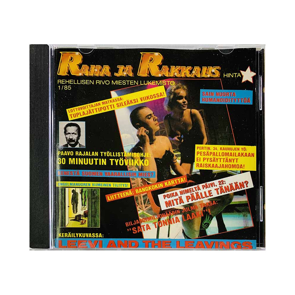 Leevi And The Leavings CD Raha ja Rakkaus  kansi EX levy EX Käytetty CD