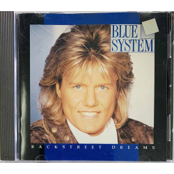 Blue System CD Backstreet Dreams  kansi EX levy EX Käytetty CD