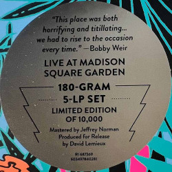 Grateful Dead LP Madison Square Garden 3/9/81 5LP  vinyyli LP