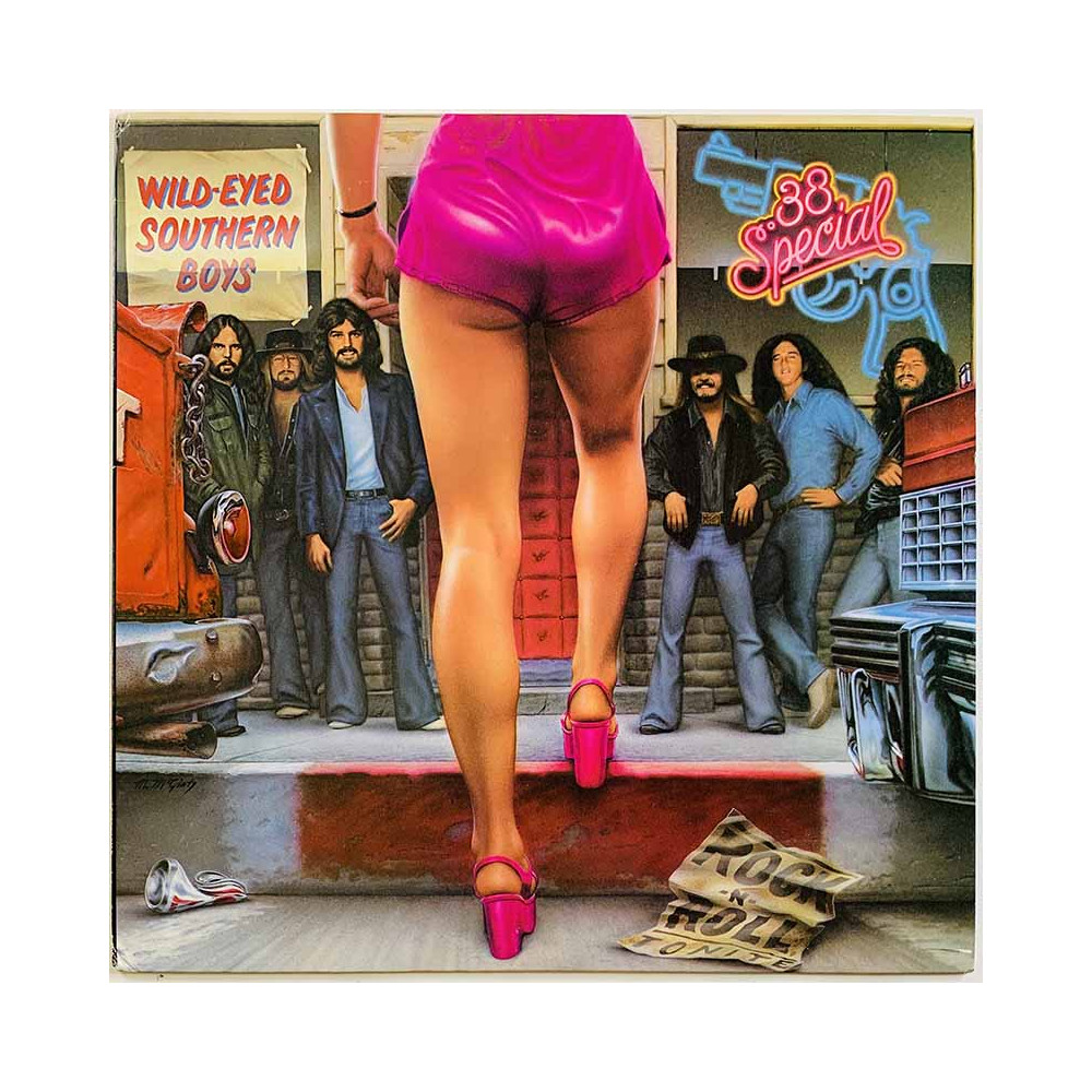 38 Special 1980 SP-4835 Wild-Eyed Southern Boys Begagnat LP