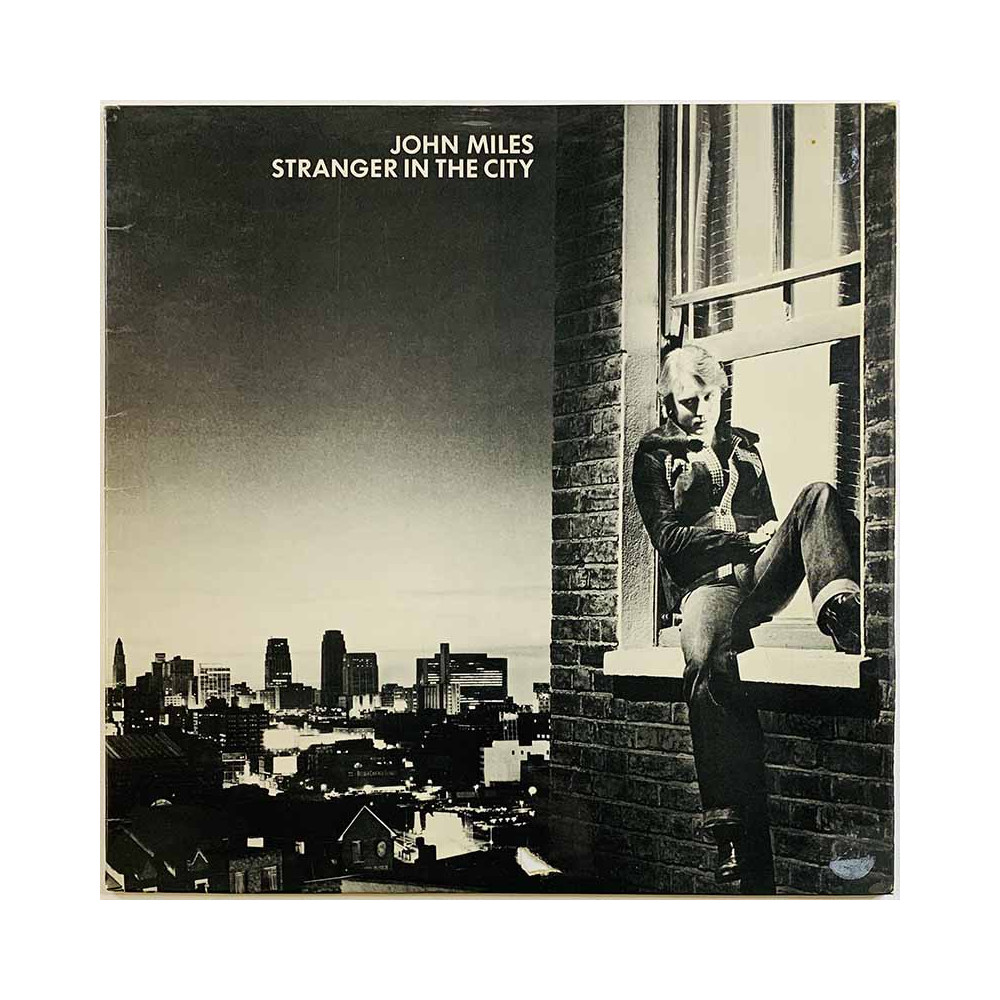 Miles John LP Stranger in the city  kansi VG+ levy EX Käytetty LP