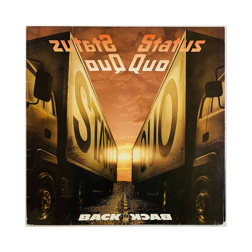 Status Quo 1983 814 662-1 Back to Back Begagnat LP
