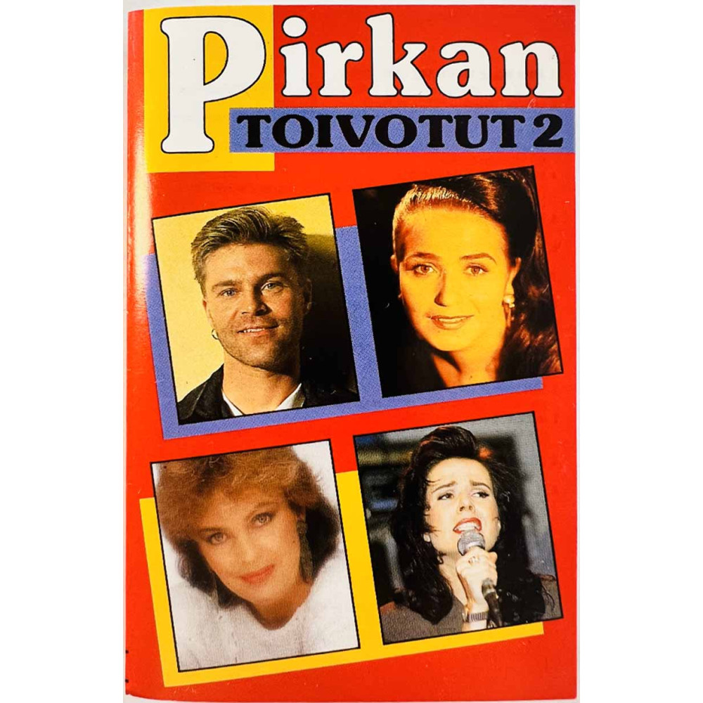 Maarit, Kaija Koo, Danny, Ressu Redford: Pirkan toivotut 2 kansipaperi EX , musiikkikasetin kunto EX käytetty kasetti