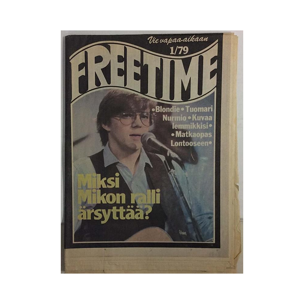 Freetime: Mikko Alatalo,Tuomari Nurmio - used magazine