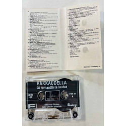 Eve, Sig, Dingo, Maarit, Pepe Willberg: Rakkaudella 28 romanttista laulua kansipaperi EX , musiikkikasetin kunto EX käytetty kas