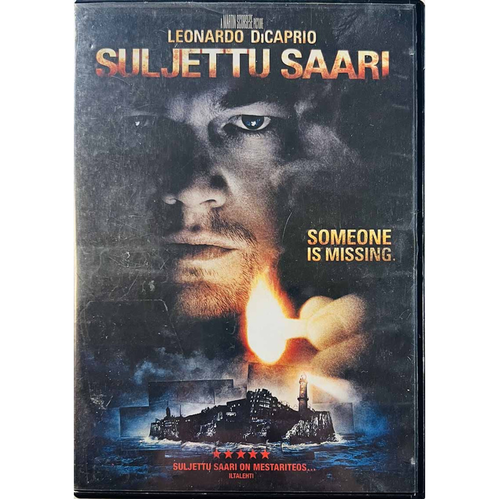 DVD - Elokuva DVD Suljettu saari  kansi EX levy VG+ Käytetty DVD