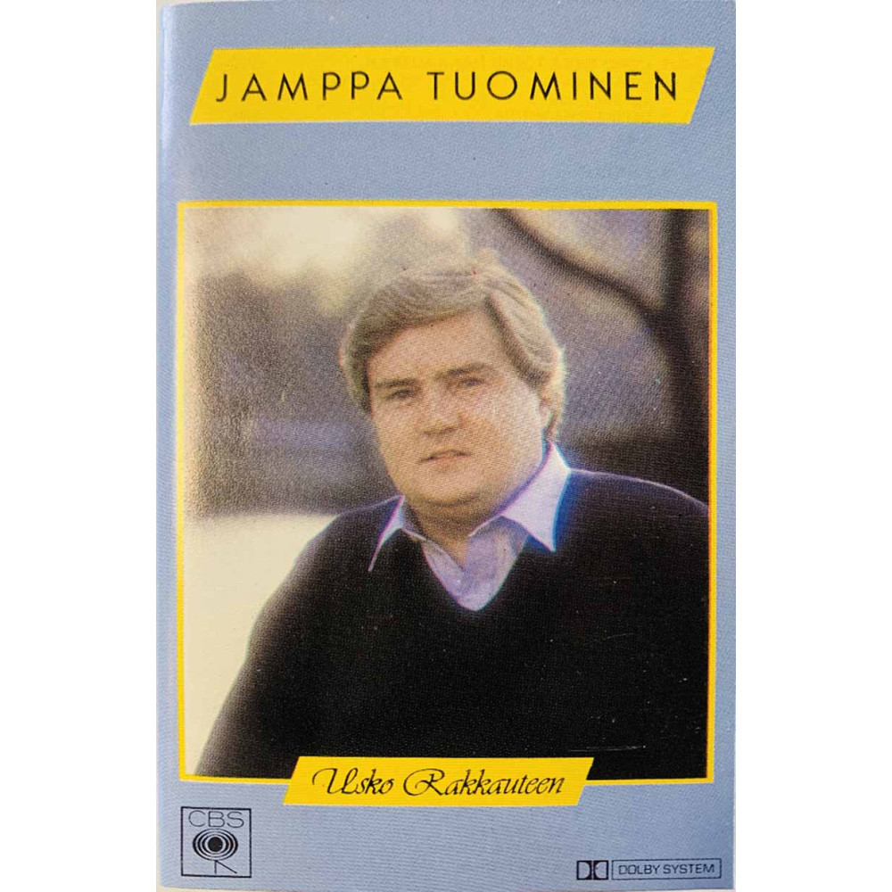 Tuominen Jamppa: Usko Rakkauteen kansipaperi EX , musiikkikasetin kunto EX käytetty kasetti