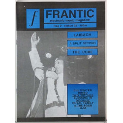 Frantic 1992 No.2 Laibach,Cure Magazine