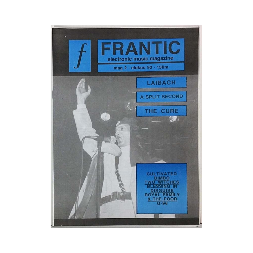 Frantic: Laibach,Cure - used magazine