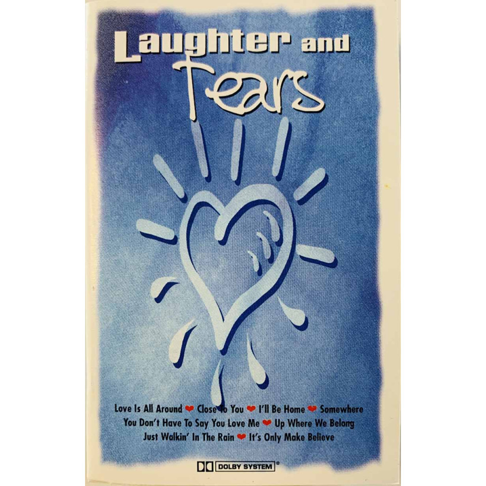 Ace Cannon, Don Gibson, Dave Berry: Laughter and Tears kansipaperi EX , musiikkikasetin kunto EX käytetty kasetti