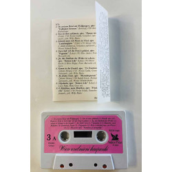 Wienin Filharmonikot, Anton Paulik ym. 1986 V 85009 VV 2/1-2/4 Toivesäveliä Tonavan rannoilta 4 kasettia c musikkassett