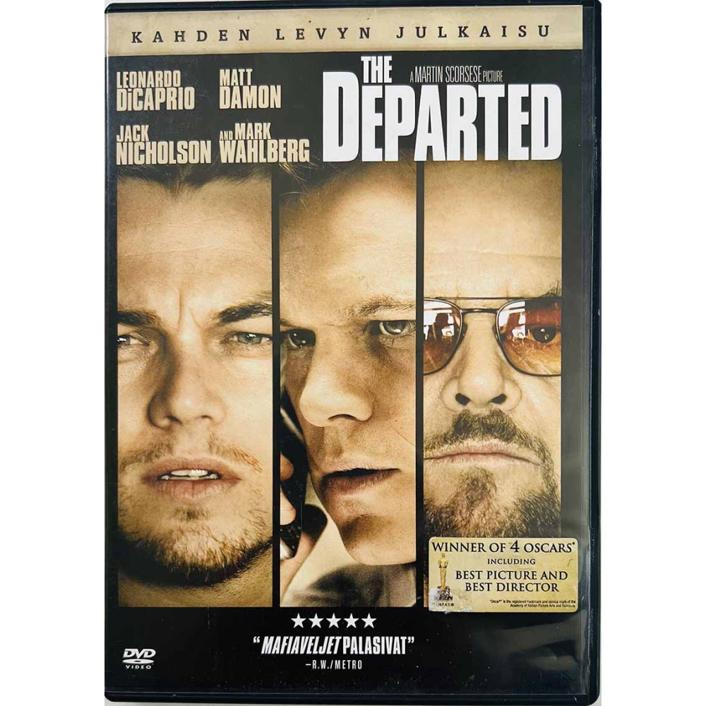 DVD - Elokuva DVD The Departed  kansi EX levy EX- Käytetty DVD