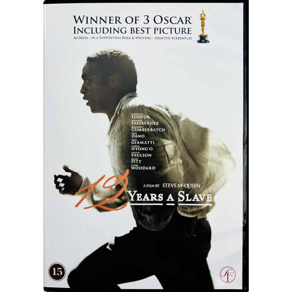 DVD - Elokuva DVD 12 years a slave  kansi EX levy EX Käytetty DVD