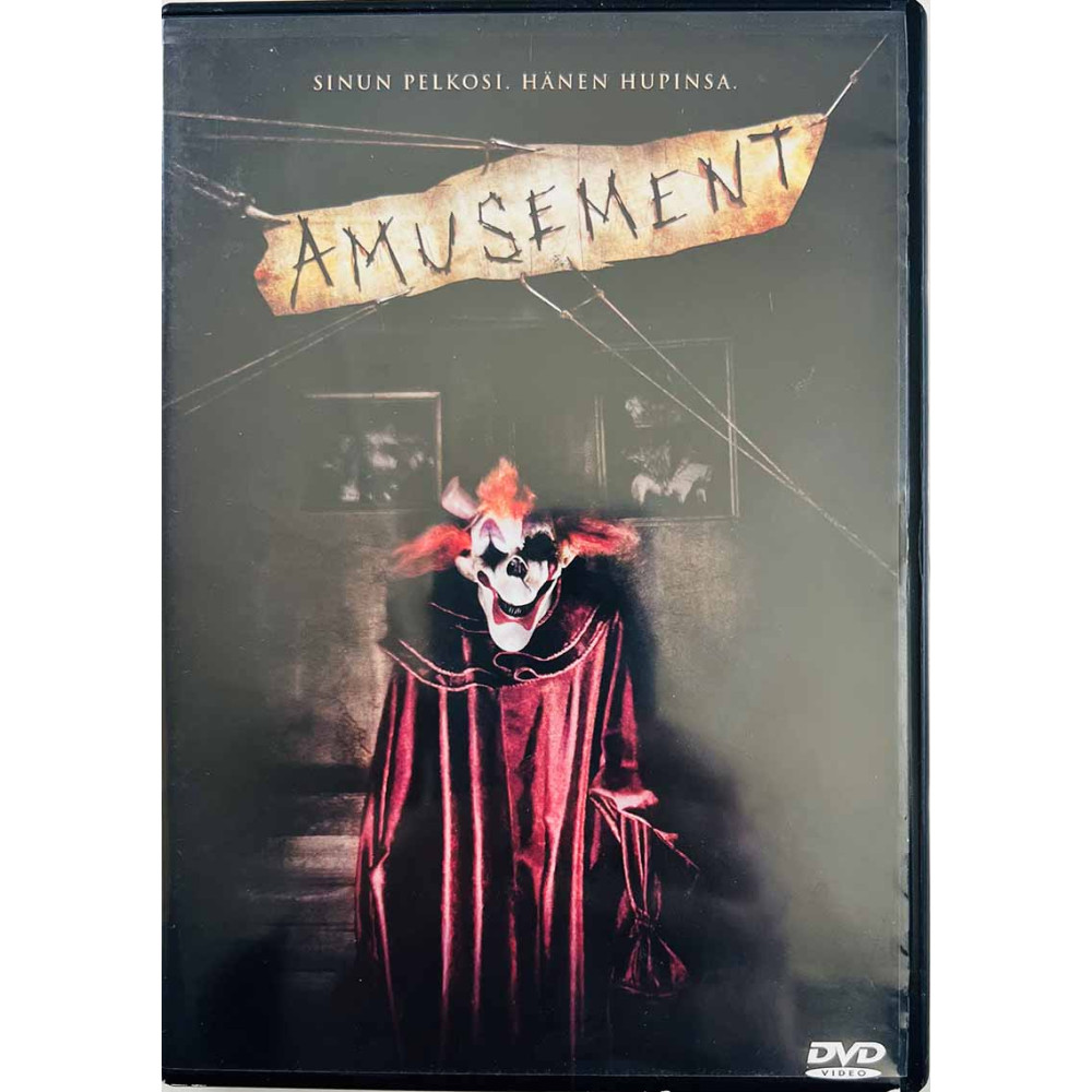 DVD - Elokuva DVD Amusement  kansi EX levy EX Käytetty DVD