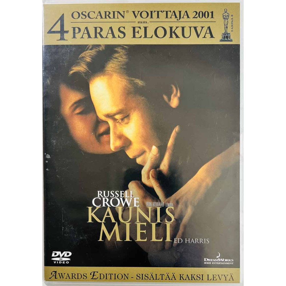 DVD - Elokuva DVD Kaunis mieli 2DVD  kansi EX levy EX Käytetty DVD