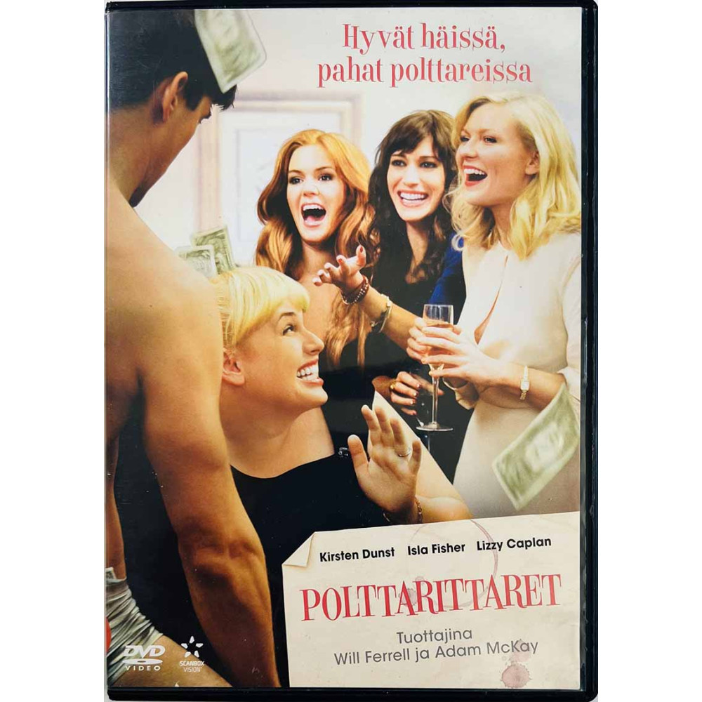 DVD - Elokuva DVD Polttarittaret  kansi EX levy EX Käytetty DVD