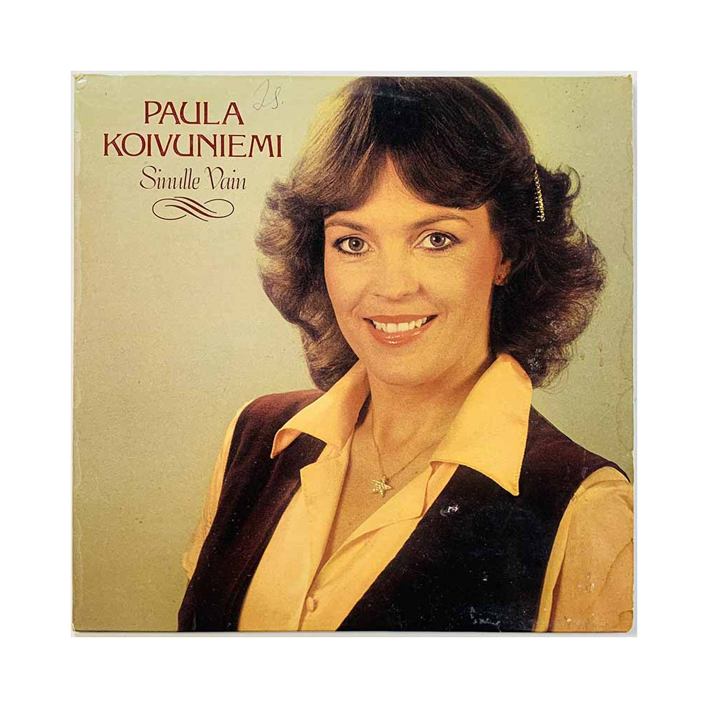 Koivuniemi Paula LP Sinulle vain  kansi VG levy VG Käytetty LP