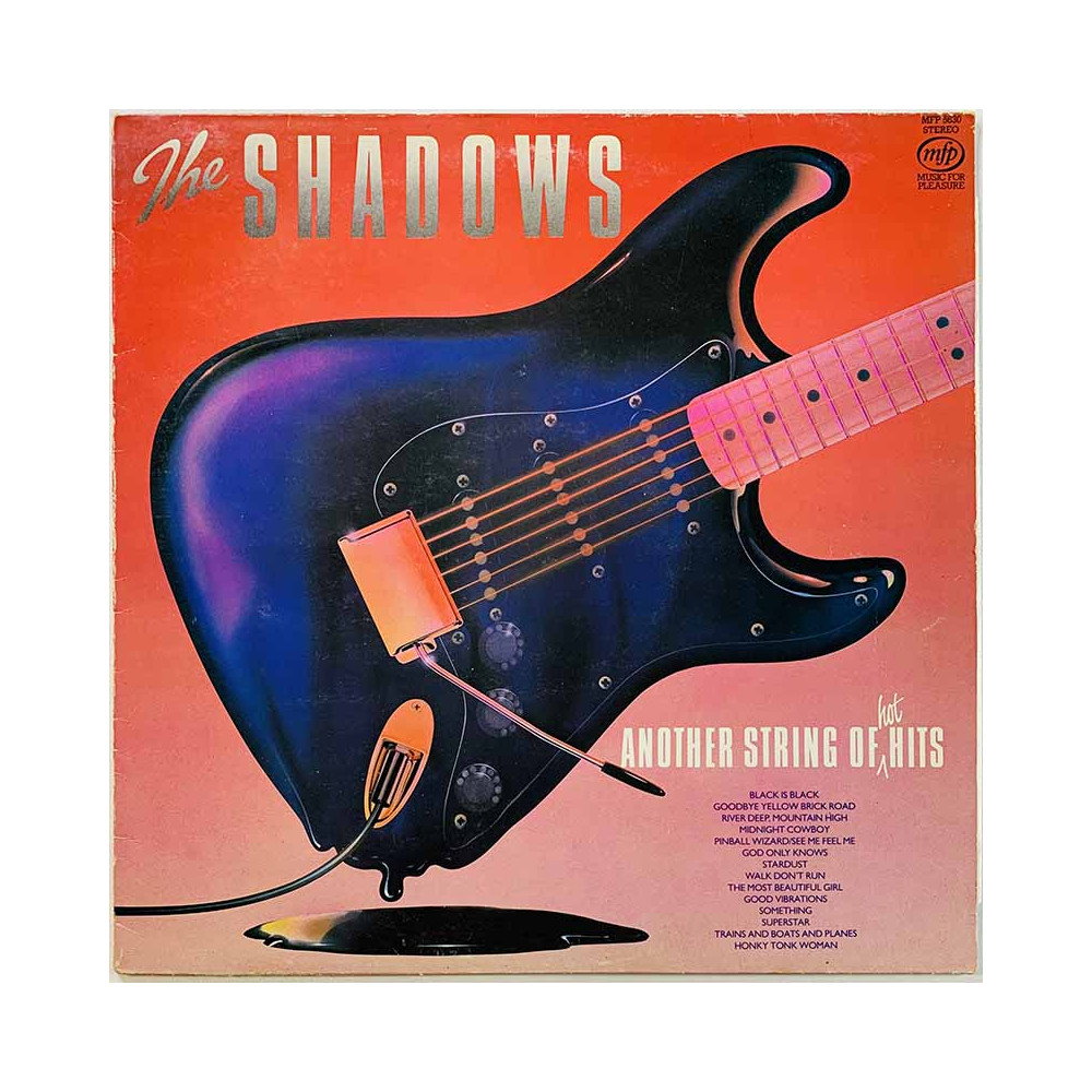 Shadows LP Another String Of Hot Hits  kansi VG levy VG+ Käytetty LP