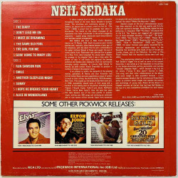 Sedaka Neil LP Sunny  kansi EX- levy EX- Käytetty LP