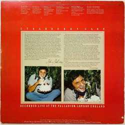 Cash Johnny LP Strawberry Cake  kansi VG levy VG Käytetty LP