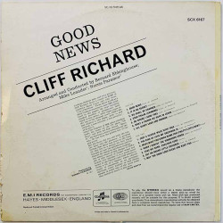 Richard Cliff LP Good News  kansi VG levy VG Käytetty LP