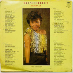 Hirvonen Anita LP Parhaat 2LP  kansi G levy EX- Käytetty LP