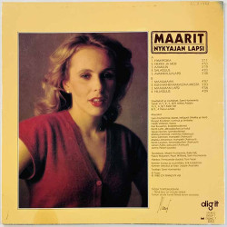 Maarit LP Nykyajan lapsi  kansi VG- levy G+ Käytetty LP