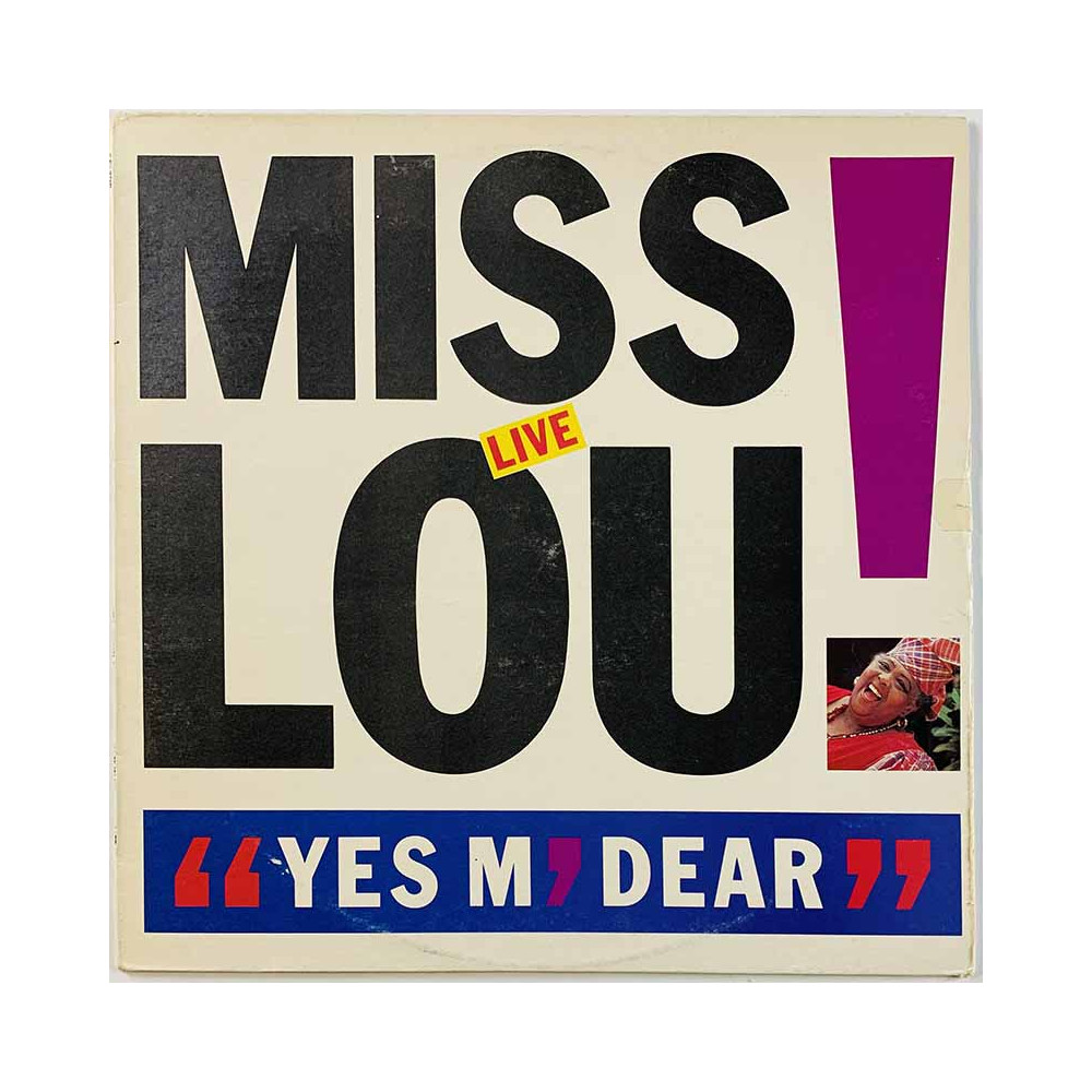 Bennett Louise 1983  ILPS 9740 Yes M'Dear - Miss Lou Live Begagnat LP