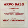 Arvo Salon runoja, Yrjö Jyrinkoski 1980 LILP 103 Pilkahduksia Begagnat LP